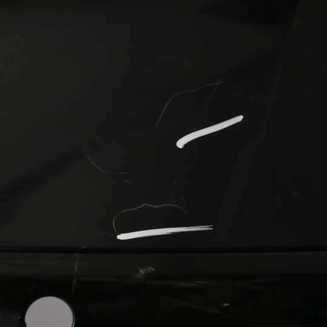 BMW E81 E87 LCI Rear Bumper Trim Panel Schwarz 2 Black - 668 - SKU 0035911-SCH3 - Part number 0035911