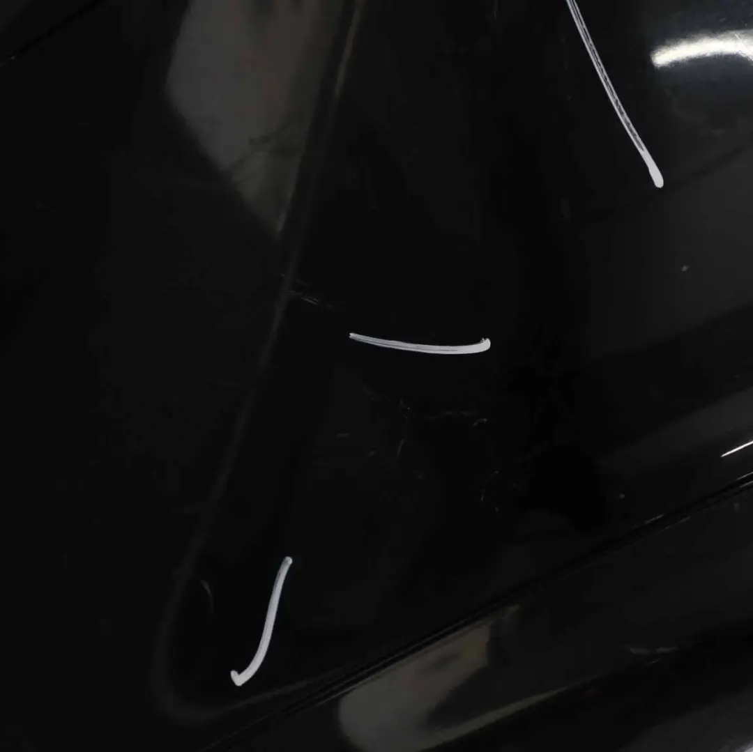 BMW E81 E87 LCI Rear Bumper Trim Panel Schwarz 2 Black - 668 - SKU 0035911-SCH3 - Part number 0035911