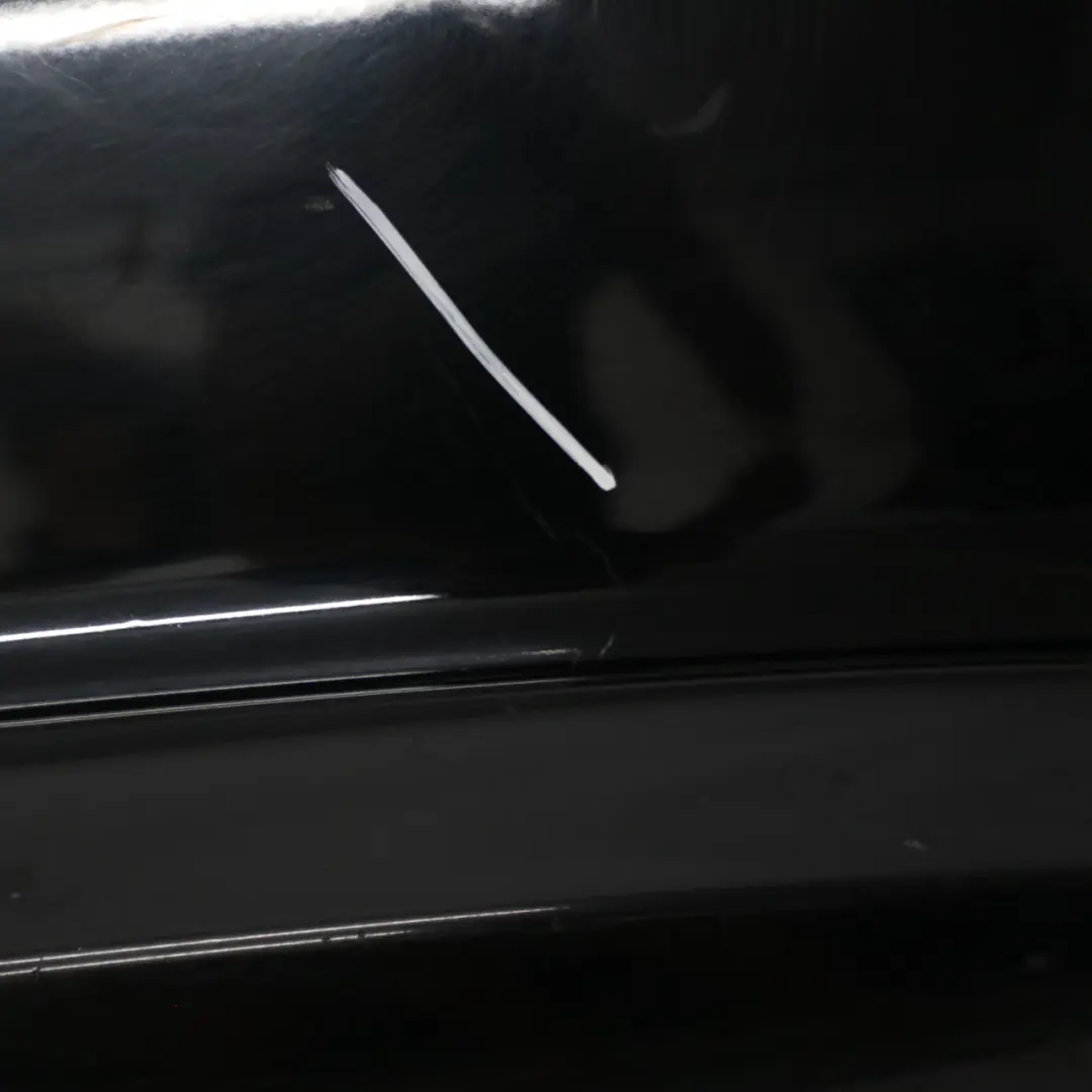 BMW E81 E87 LCI Zderzak Tylny Schwarz 2 Black 668 - SKU 0035911-SCH3 - Numer Części 0035911