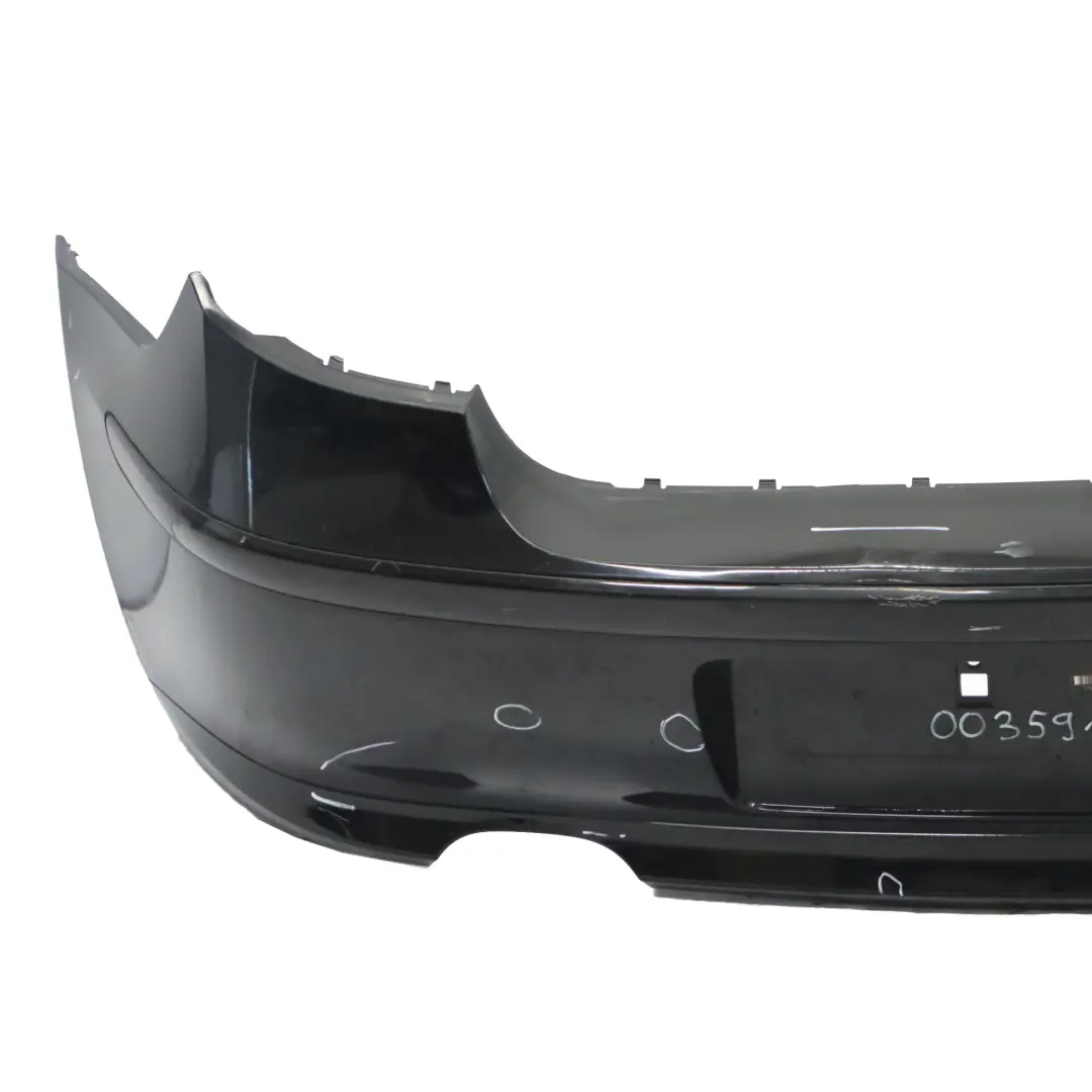 BMW E81 E87 LCI Rear Bumper Trim Panel Black II Schwarz 2 - 668 - SKU 0035911-SCH5 - Part number 51120035911