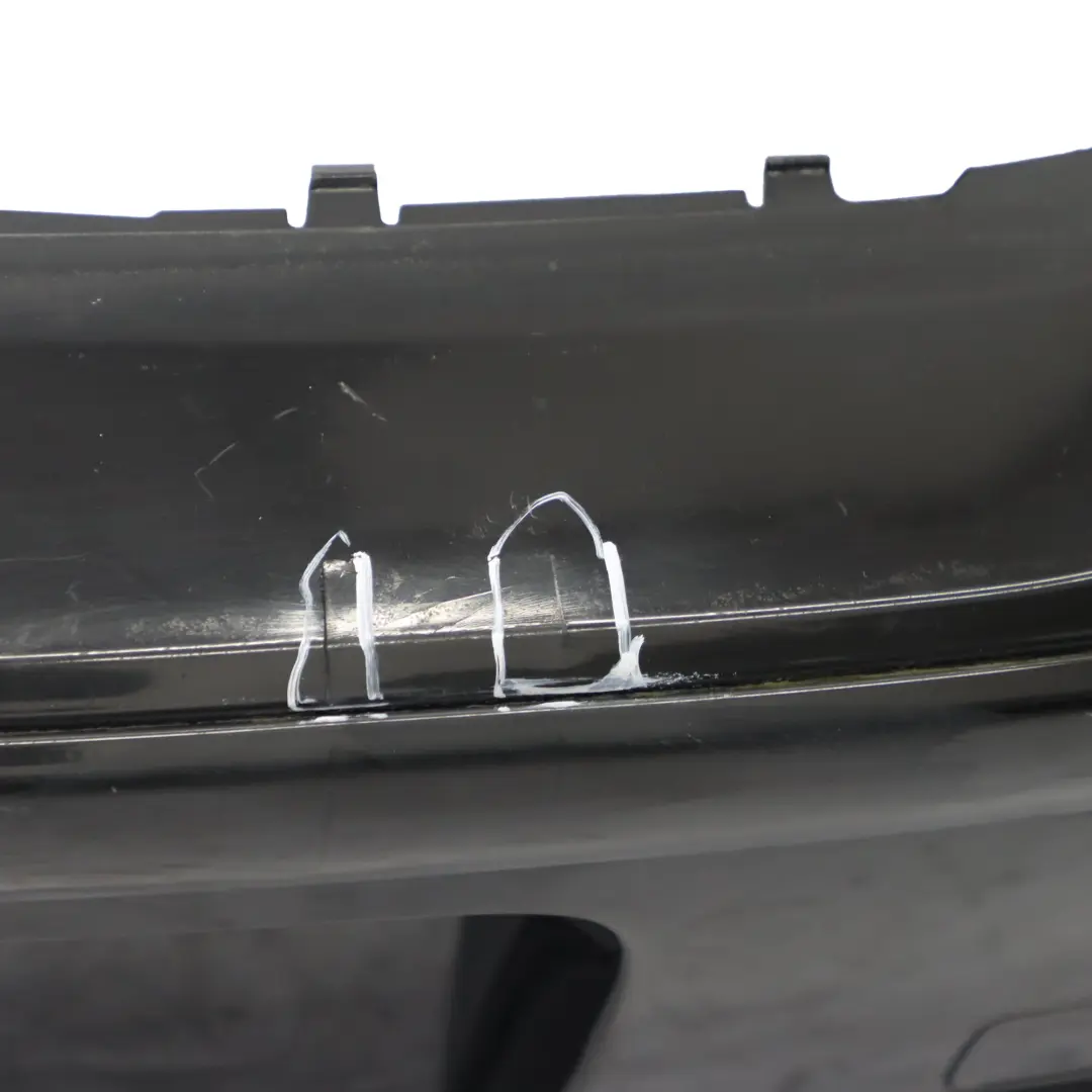 BMW E81 E87 LCI Rear Bumper Trim Panel Black II Schwarz 2 - 668 - SKU 0035911-SCH5 - Part number 51120035911