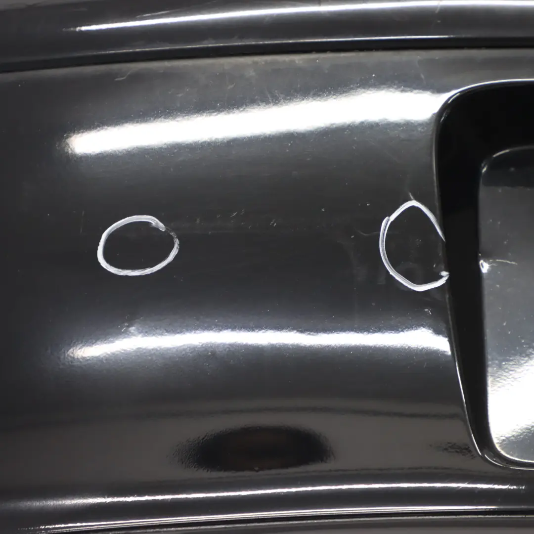 BMW E81 E87 LCI Zderzak Tylny Osłona Czarna Schwarz 2 - 668 - SKU 0035911-SCH5 - Numer Części 51120035911