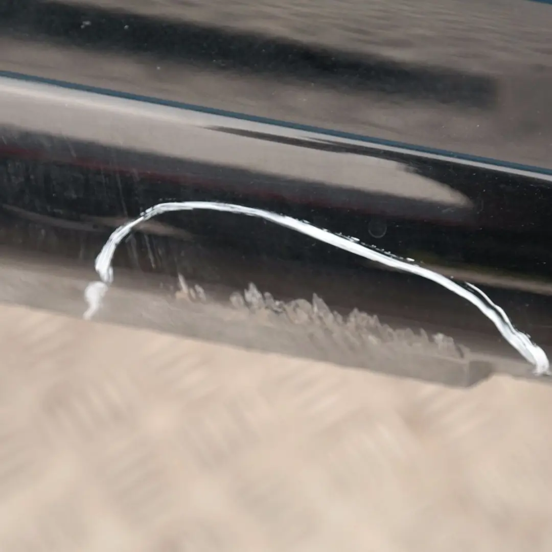 BMW 1 SERIES 9 E81 E87 LCI Rear Bumper Trim Panel Schwarz 2 Black - 668 - SKU 0035911-SCH9 - Part number 35911