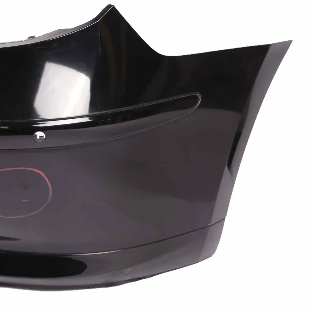 BMW E81 E87 LCI Rear Bumper Trim Panel Schwarz 2 Black - 668 - SKU 0035911-SCH - Part number 0035911
