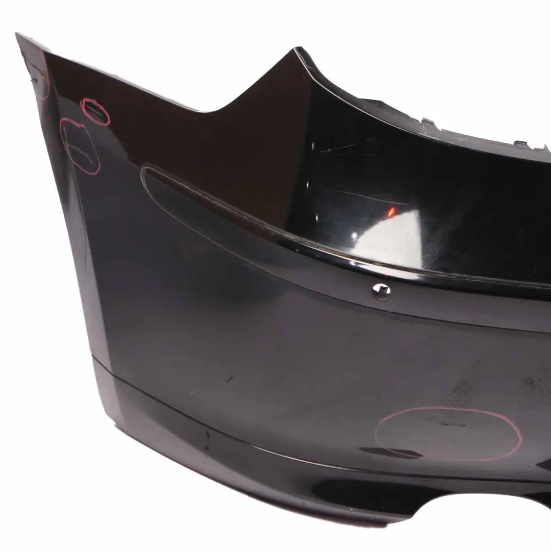 BMW E81 E87 LCI Rear Bumper Trim Panel Schwarz 2 Black - 668 - SKU 0035911-SCH - Part number 0035911