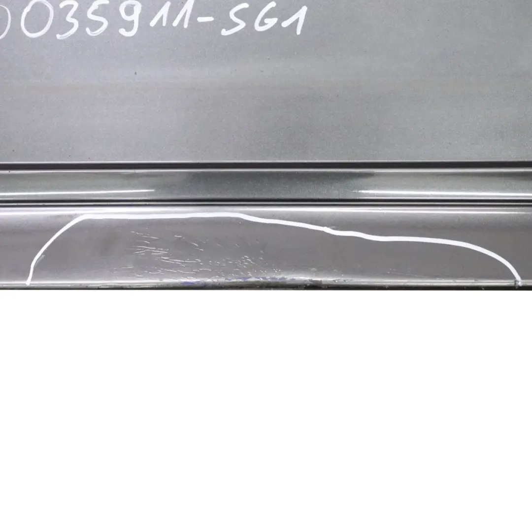 BMW E81 E87 LCI 1 Trim Panel Bumper Rear Sparkling Graphite Metallic - A22 - SKU 0035911-SG1 - Part number 0035911