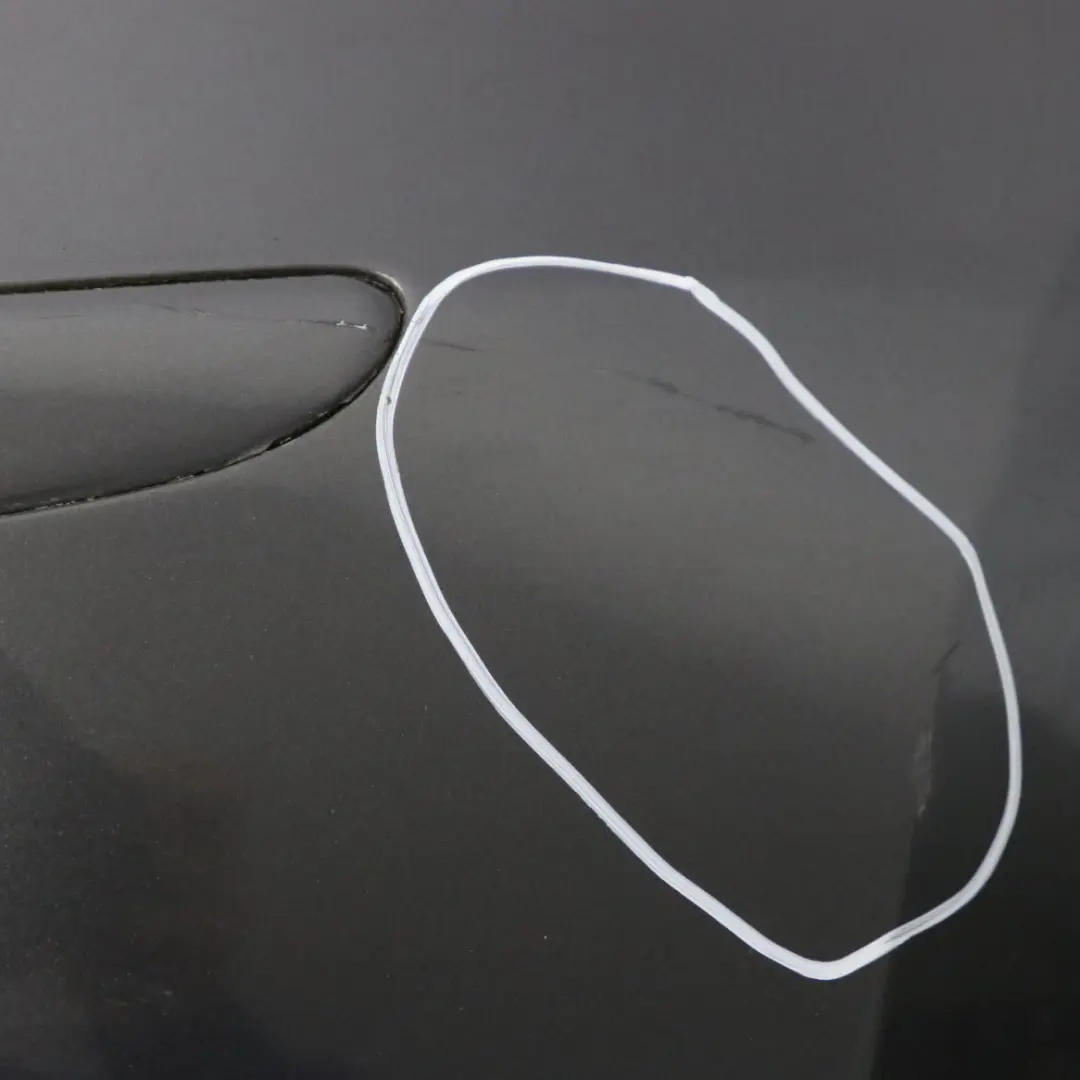 BMW E81 E87 LCI 1 Trim Panel Bumper Rear Sparkling Graphite Metallic - A22 - SKU 0035911-SG1 - Part number 0035911