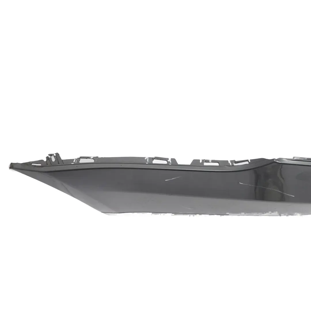 BMW E81 E87 LCI Trim Panel Bumper Rear Sparkling Graphite Metallic - A22 - SKU 0035911-SG4 - Part number 0035911
