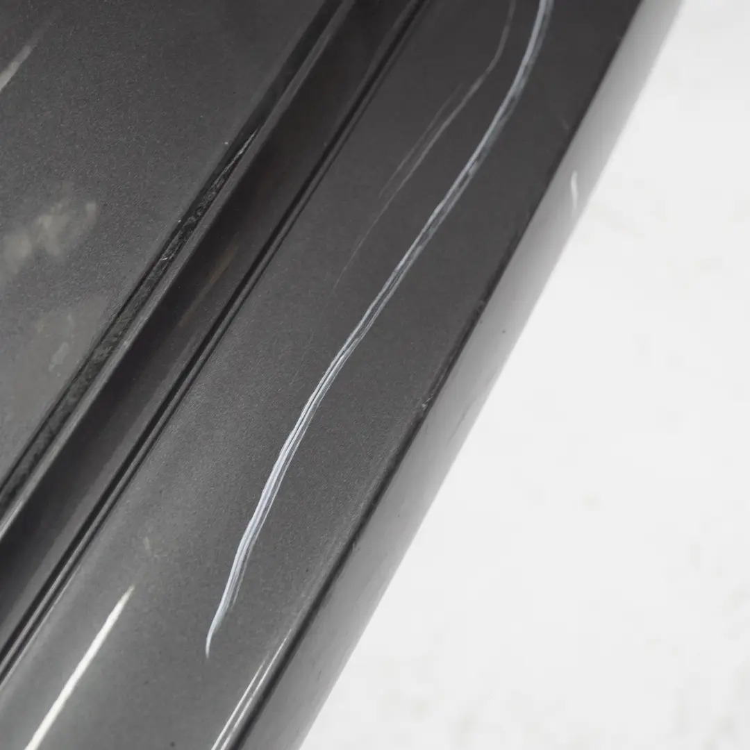 BMW E81 E87 LCI Trim Panel Bumper Rear Sparkling Graphite Metallic - A22 - SKU 0035911-SG6 - Part number 0035911
