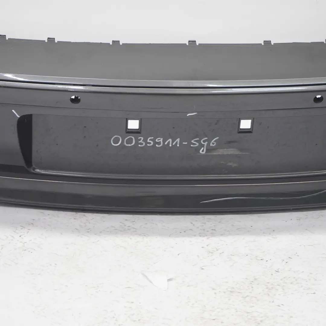 BMW E81 E87 LCI Trim Panel Bumper Rear Sparkling Graphite Metallic - A22 - SKU 0035911-SG6 - Part number 0035911