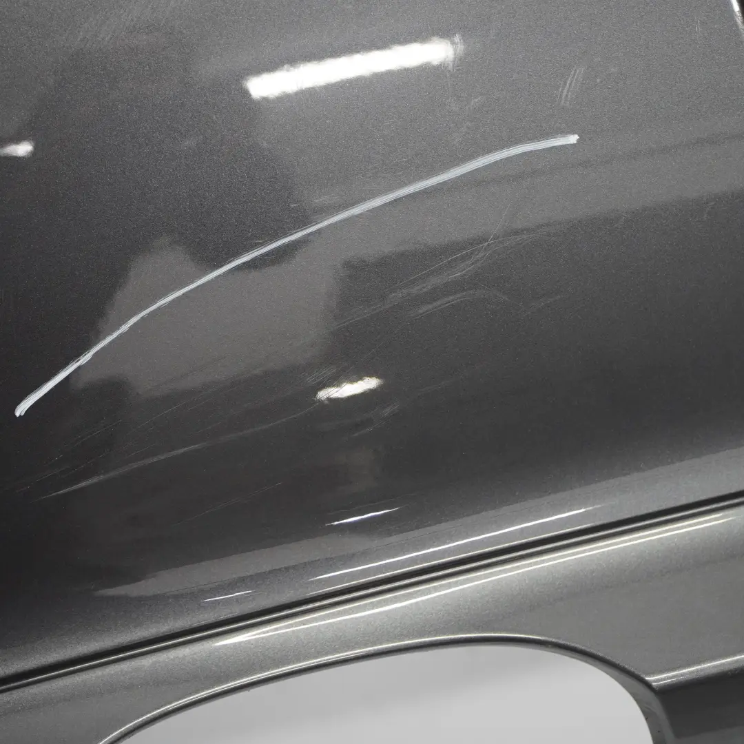 BMW E81 E87 LCI Trim Panel Bumper Rear Sparkling Graphite Metallic - A22 - SKU 0035911-SG6 - Part number 0035911