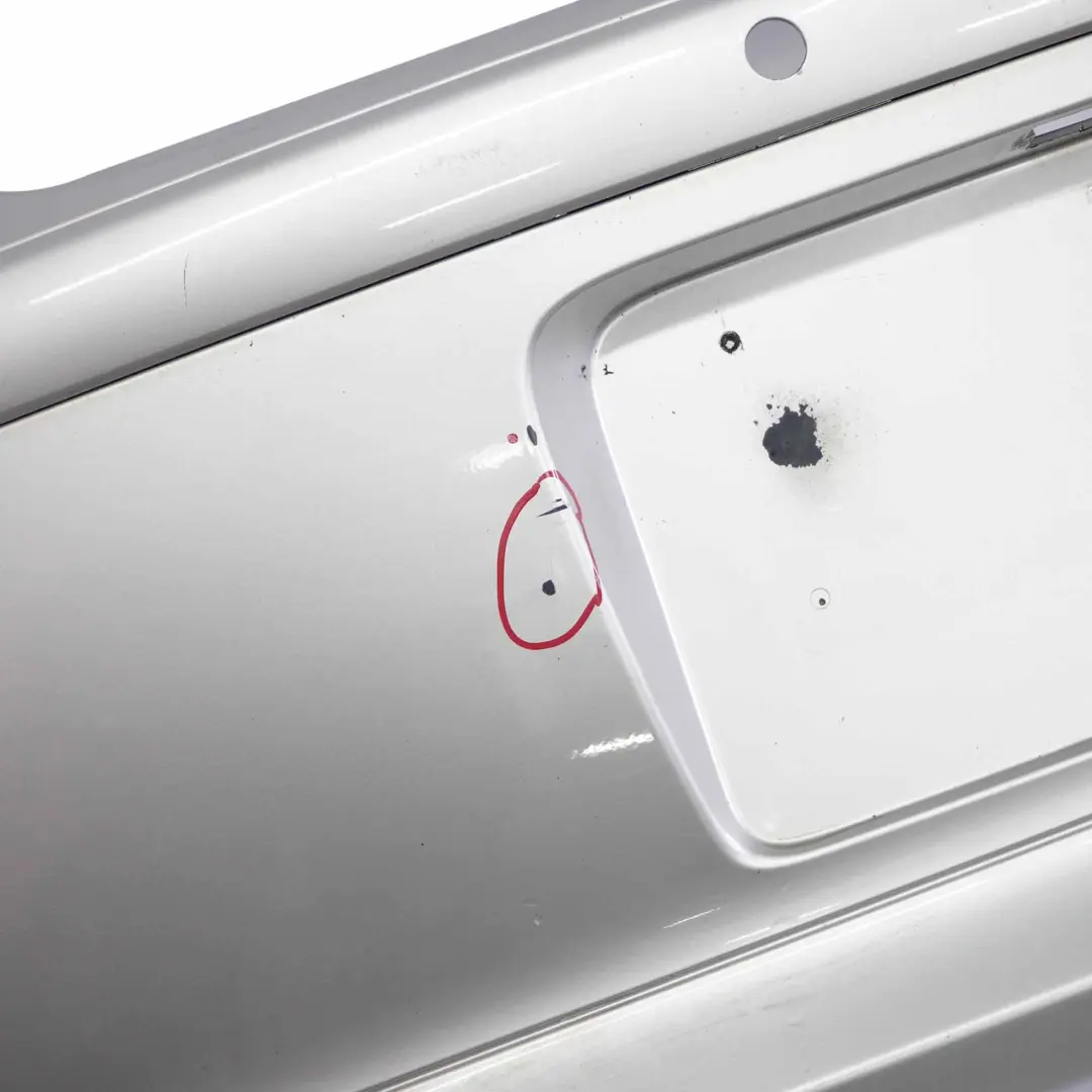 BMW E81 E87 LCI Rear Bumper Trim Panel Titansilber Titan Silver - 354 - SKU 0035911-TS2 - Part number 0035911