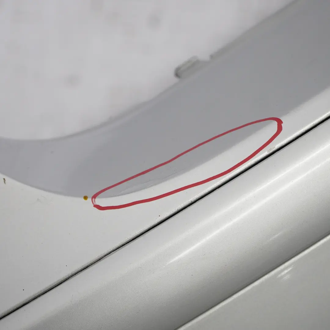 Bumper Trim Panel Titansilber Titan Silver - 354 to BMW E81 E87 LCI Rear with Part number 0035911 BMW E81 E87 LCI Rear Bumper Trim Panel Titansilber Titan Silver - 354 - SKU 0035911-TS4 - Part number 0035911