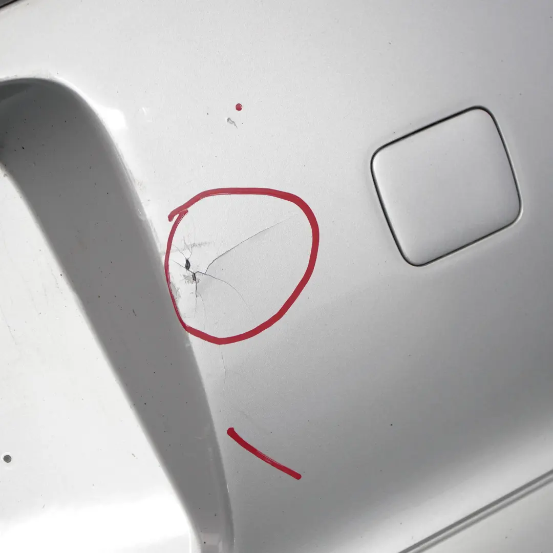 Bumper Trim Panel Titansilber Titan Silver - 354 to BMW E81 E87 LCI Rear with Part number 0035911 BMW E81 E87 LCI Rear Bumper Trim Panel Titansilber Titan Silver - 354 - SKU 0035911-TS4 - Part number 0035911