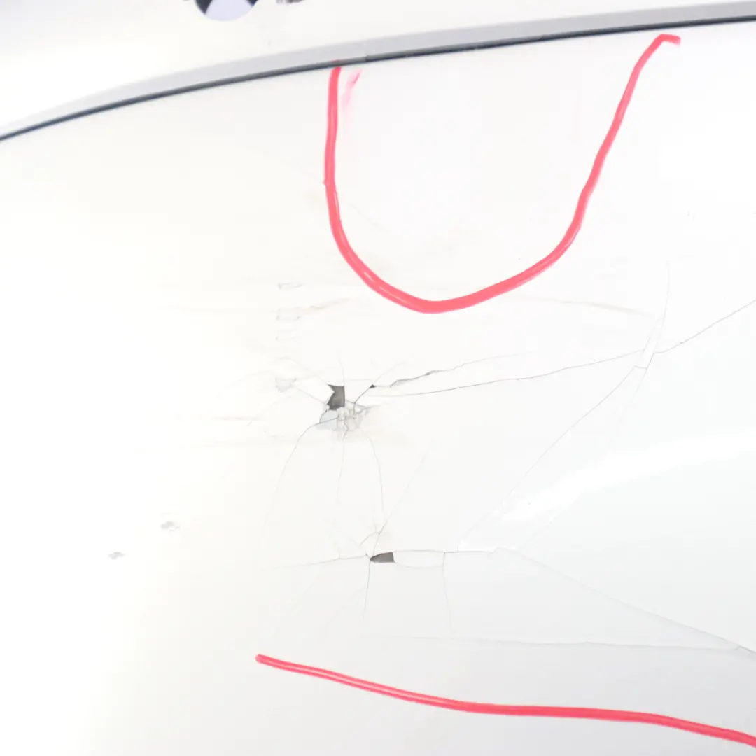 Bumper BMW E81 E87 LCI Trim Panel Titansilber Titan Silver Metallic - 354 to Rear with Part number 0035911 Rear Bumper BMW E81 E87 LCI Trim Panel Titansilber Titan Silver Metallic - 354 - SKU 0035911-TS5 - Part number 0035911