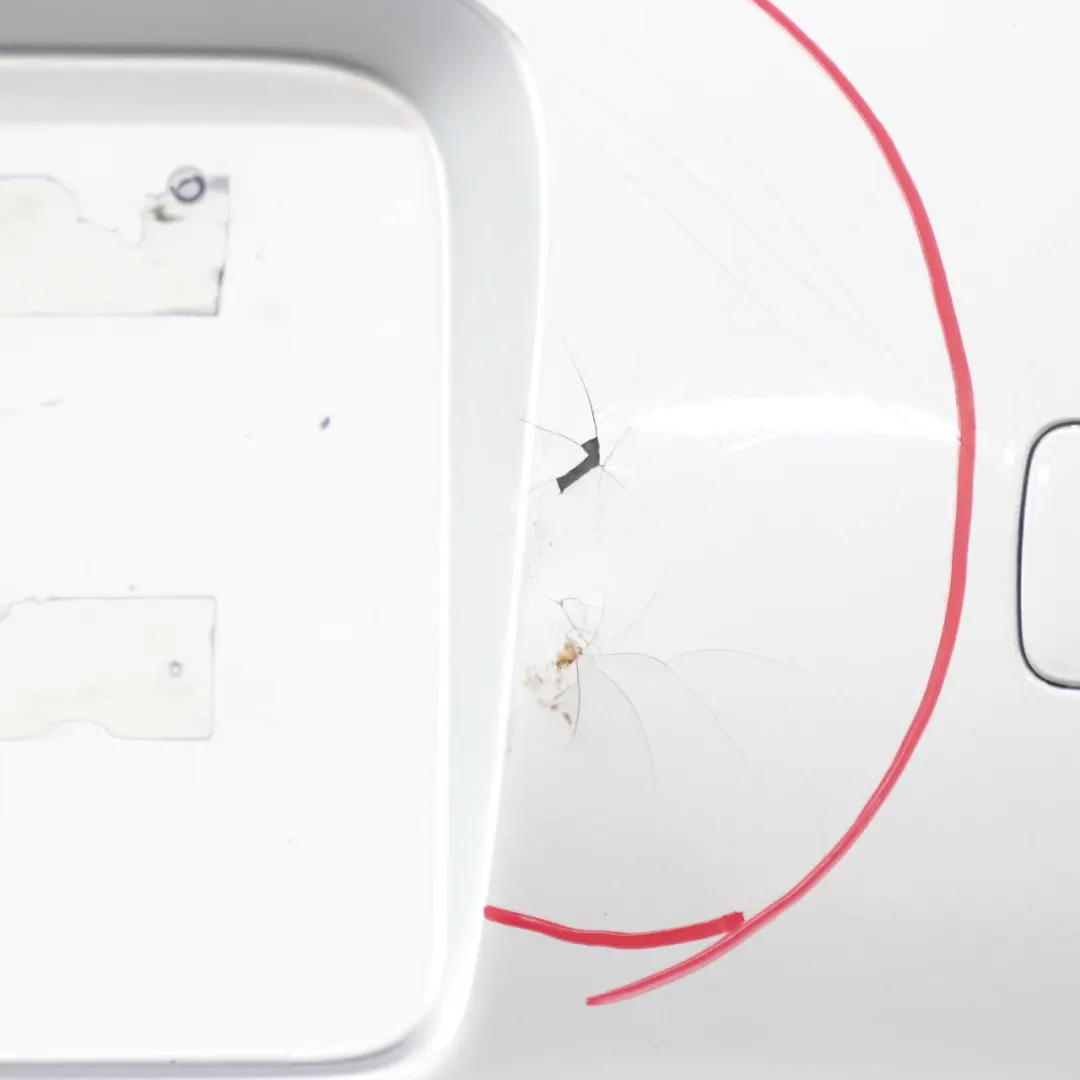 Bumper BMW E81 E87 LCI Trim Panel Titansilber Titan Silver Metallic - 354 to Rear with Part number 0035911 Rear Bumper BMW E81 E87 LCI Trim Panel Titansilber Titan Silver Metallic - 354 - SKU 0035911-TS5 - Part number 0035911