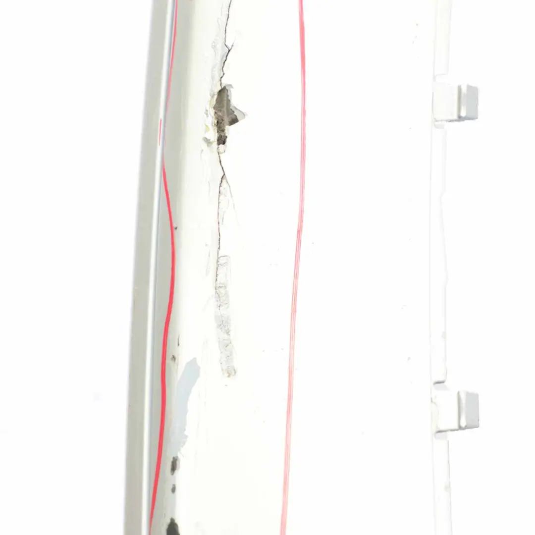 Bumper BMW E81 E87 LCI Trim Panel Titansilber Titan Silver Metallic - 354 to Rear with Part number 0035911 Rear Bumper BMW E81 E87 LCI Trim Panel Titansilber Titan Silver Metallic - 354 - SKU 0035911-TS5 - Part number 0035911