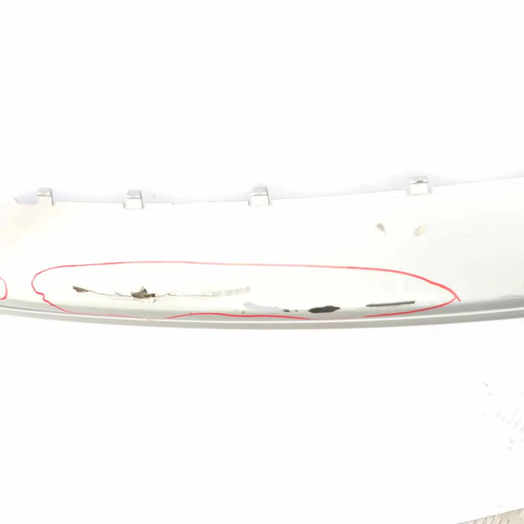 Bumper BMW E81 E87 LCI Trim Panel Titansilber Titan Silver Metallic - 354 to Rear with Part number 0035911 Rear Bumper BMW E81 E87 LCI Trim Panel Titansilber Titan Silver Metallic - 354 - SKU 0035911-TS5 - Part number 0035911