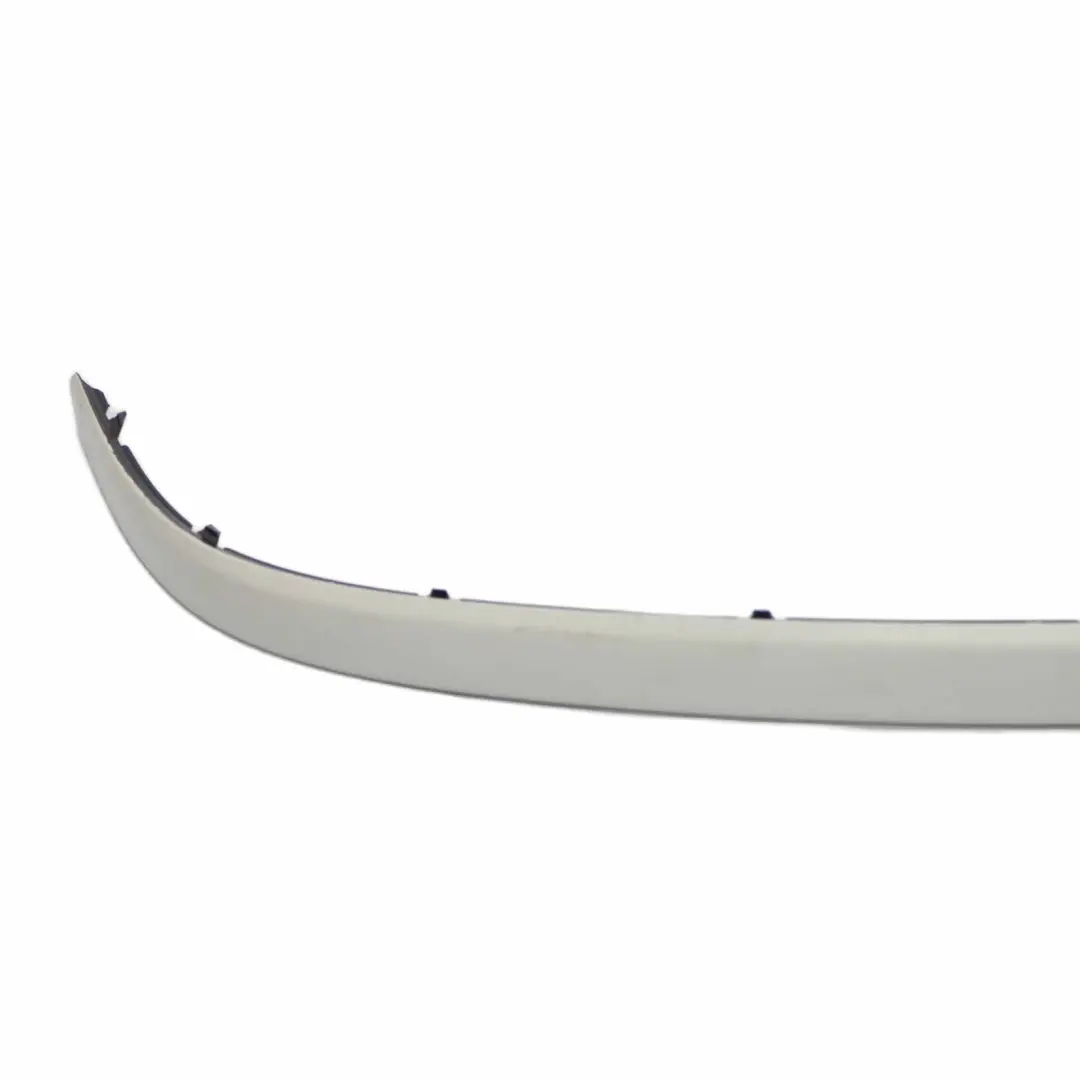 BMW E81 E87 LCI Rear Bumper Strip Rubbing Strip Trim Alpinweiss White - 300 - SKU 0035912-AW - Part number 0035912