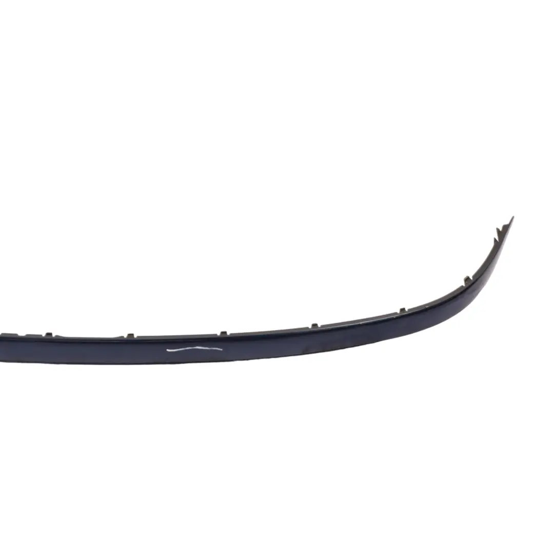 BMW E81 E87 LCI Rubbing Strip Rear Bumper Black Deep Sea Blue - A76 - SKU 0035912-DSB - Part number 0035912