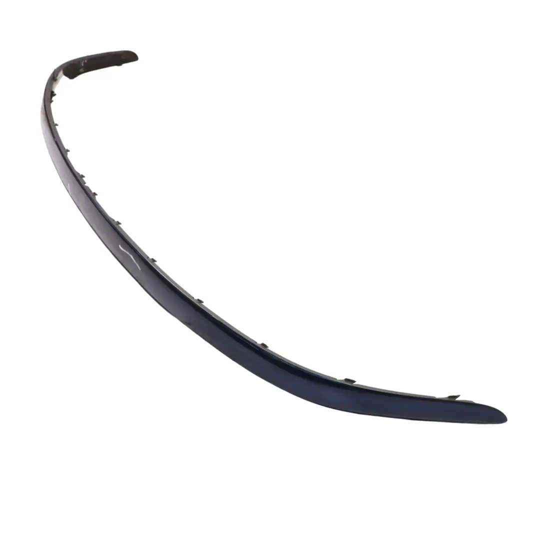 BMW E81 E87 LCI Rubbing Strip Rear Bumper Black Deep Sea Blue - A76 - SKU 0035912-DSB - Part number 0035912