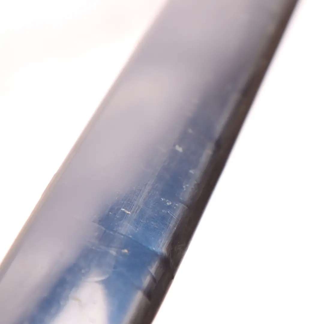 BMW E81 E87 LCI Rubbing Strip Rear Bumper Black Deep Sea Blue - A76 - SKU 0035912-DSB - Part number 0035912