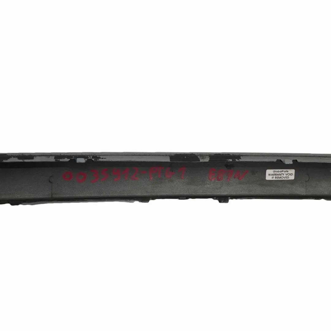 BMW E81 E87 LCI Stossfänger Leistung Mitte Abdeckung Patagoniagruen Gruen - A71 - SKU 0035912-PTG1 - Teilenummer 0035912