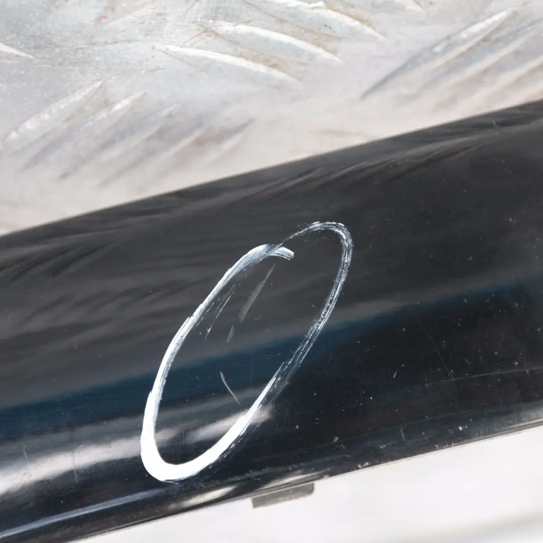 BMW E81 E87 LCI Rubbing Striscia Paraurti Posteriore Black II Nero 2 - 668 - SKU 0035912-SCH - Numero di parte 35912