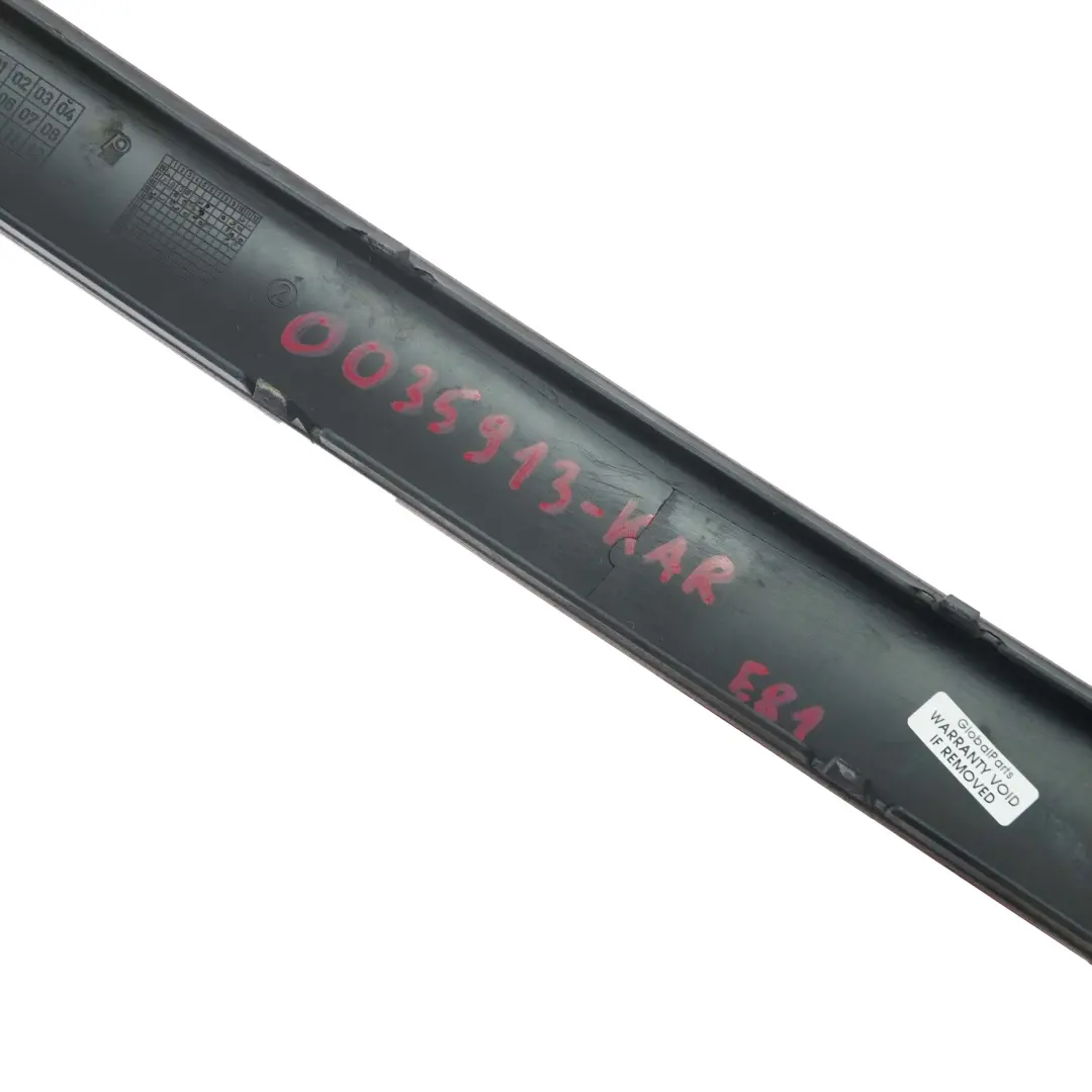 BMW E81 E87 LCI Stossfänger Leistung Stossleiste Abdeckung Karmesinrot - A61 - SKU 0035913-KAR - Teilenummer 0035913