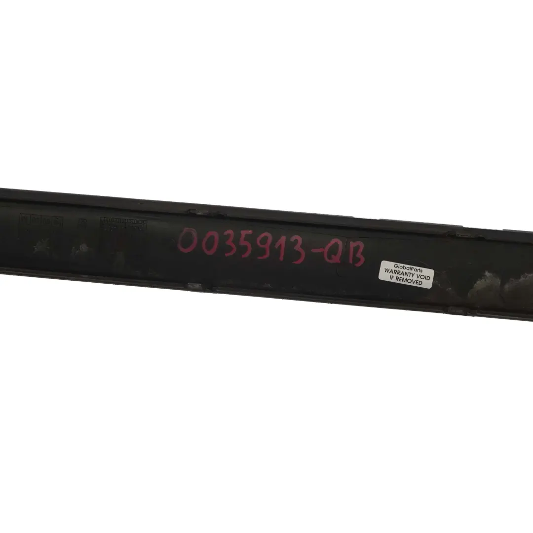 Rear Bumper Strip BMW E81 E87 LCI Protective Trim Panel PDC Quarzblau Blue - A18 - SKU 0035913-QB - Part number 0035913