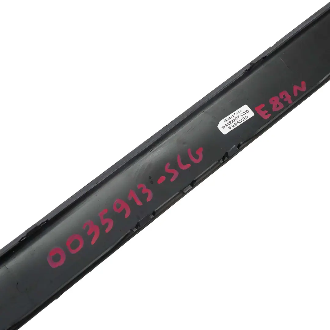 Rear Bumper Strip BMW E81 E87 LCI Protective Trim Panel PDC Spacegrau Grey - A52 - SKU 0035913-SCG - Part number 0035913