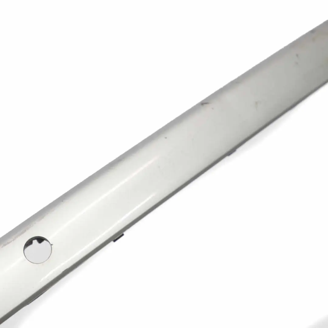Rear Bumper Strip BMW E81 E87 LCI Protective Trim Panel PDC Titan Silver - 354 - SKU 0035913-TS - Part number 0035913