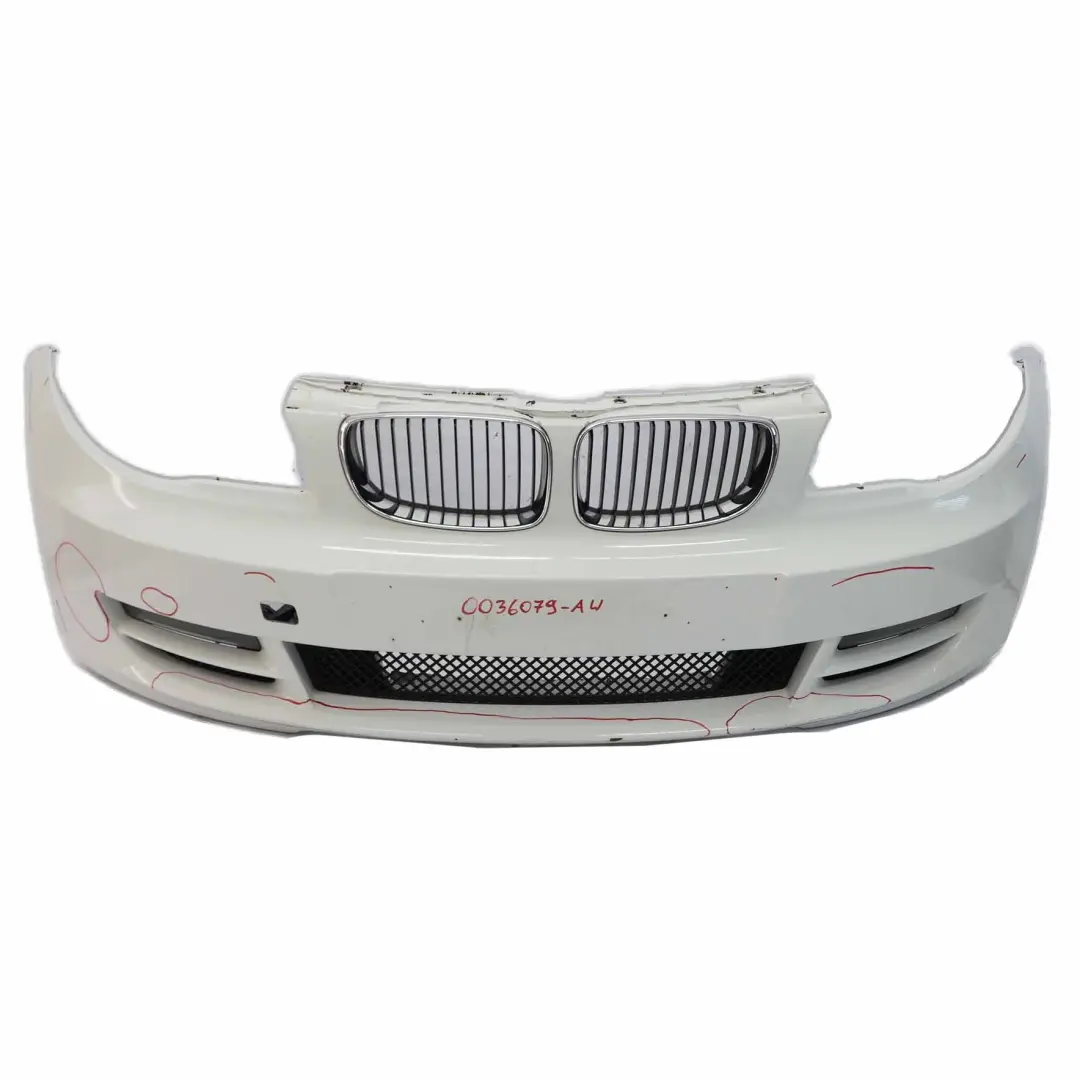 Bumper Front Trim Panel E88 Alpinweiss Alpine White - 300 to BMW E82 with Part number 0036079 BMW E82 Bumper Front Trim Panel E88 Alpinweiss Alpine White - 300 - SKU 0036079-AW - Part number 0036079