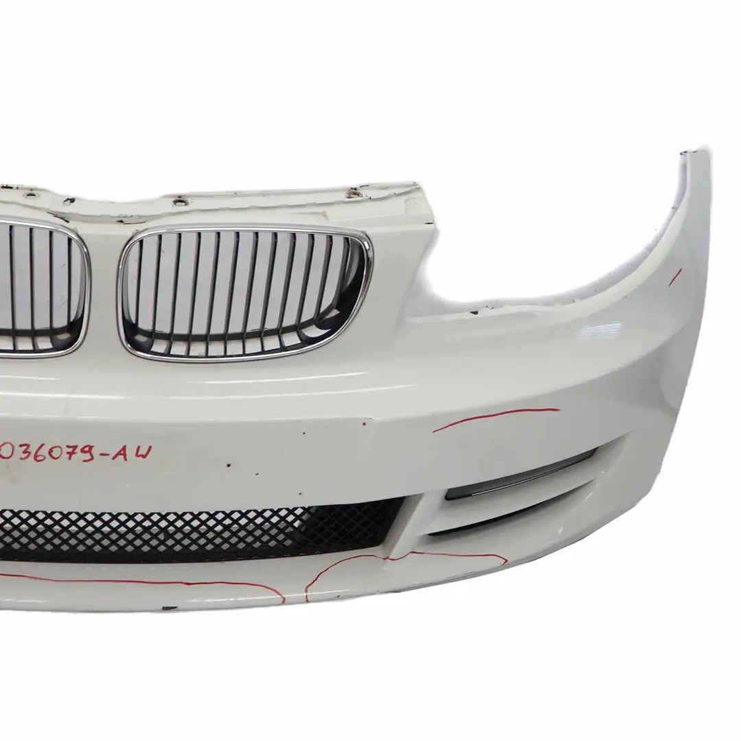 BMW E82 Bumper Front Trim Panel E88 Alpinweiss Alpine White - 300 - SKU 0036079-AW - Part number 0036079