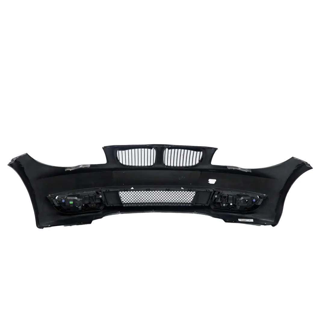  Front Bumper BMW E82 E88 Complete Trim Cover Panel Schwarz 2 Black - 668 - SKU 0036079-SCH1 - Part number 0036079