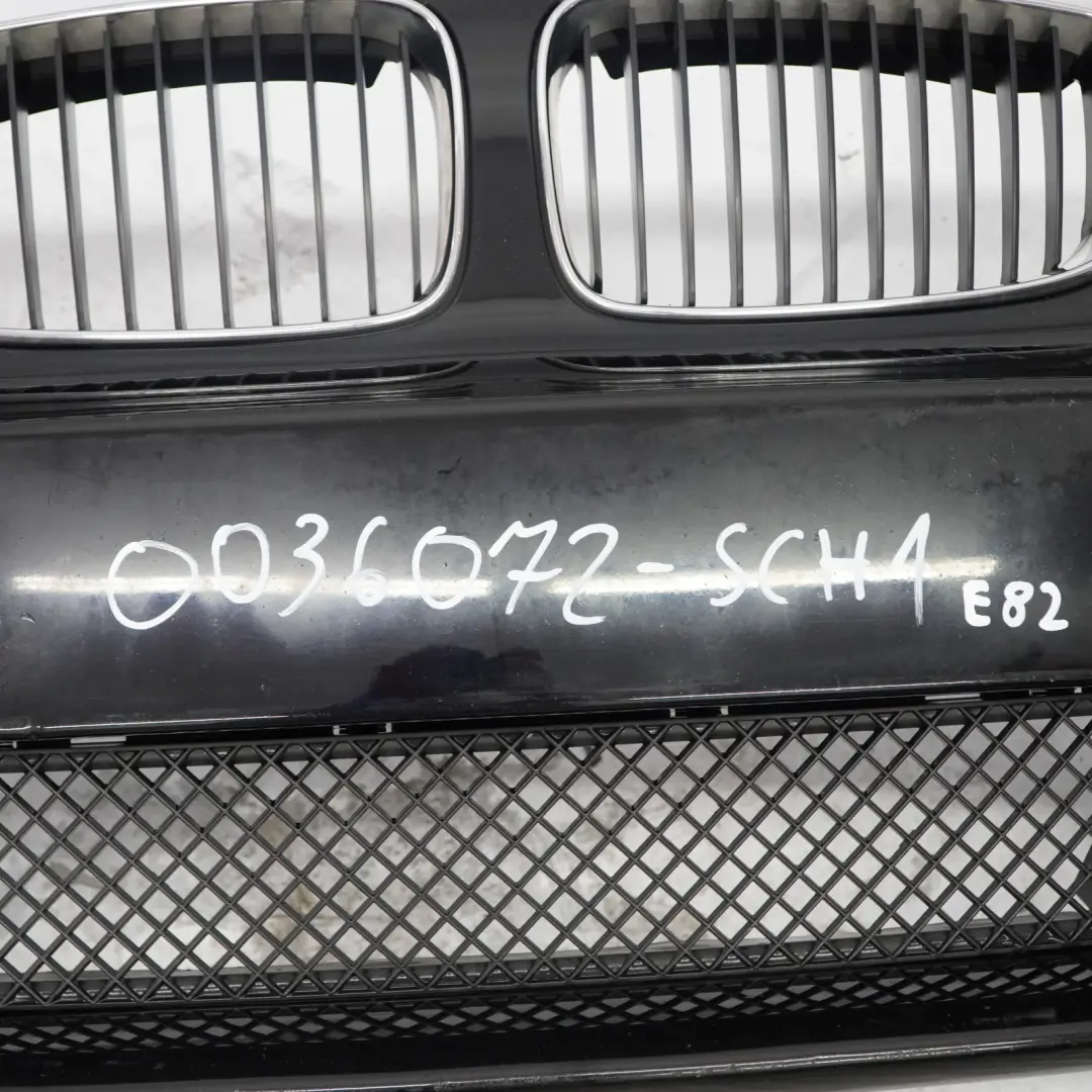  Front Bumper BMW E82 E88 Complete Trim Cover Panel Schwarz 2 Black - 668 - SKU 0036079-SCH1 - Part number 0036079