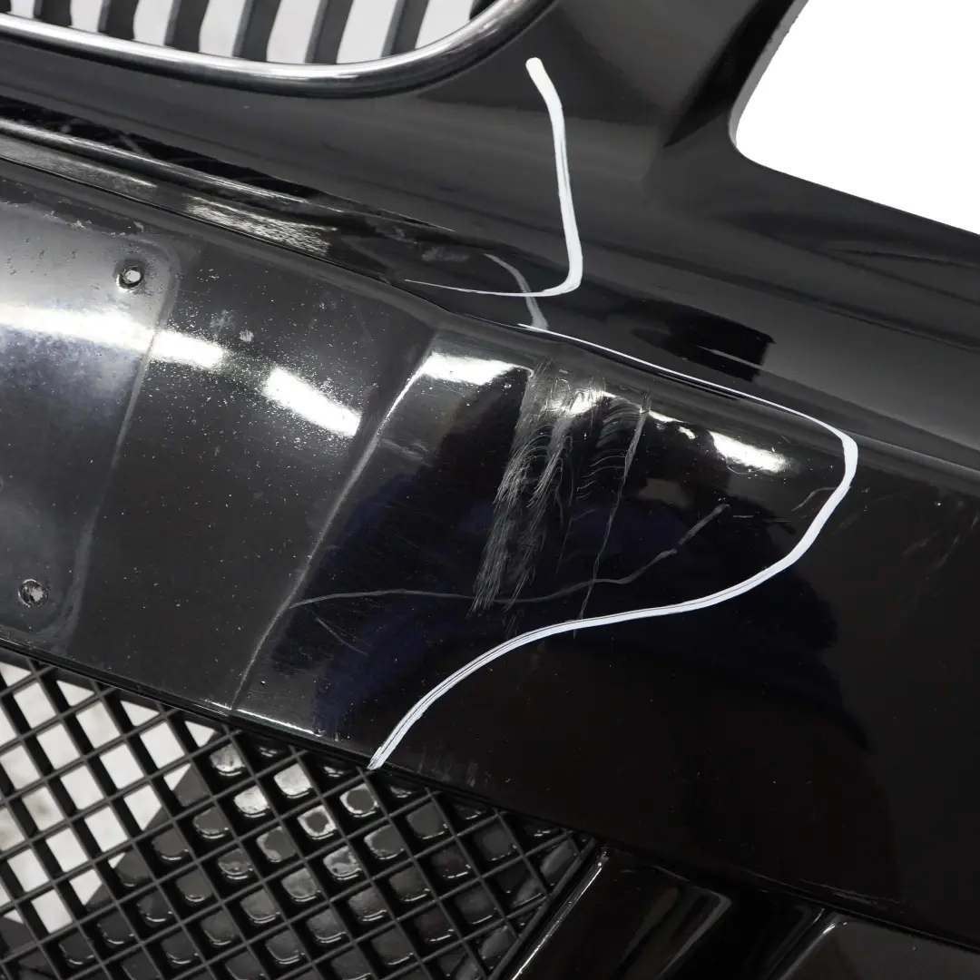  Front Bumper BMW E82 E88 Complete Trim Cover Panel Schwarz 2 Black - 668 - SKU 0036079-SCH1 - Part number 0036079