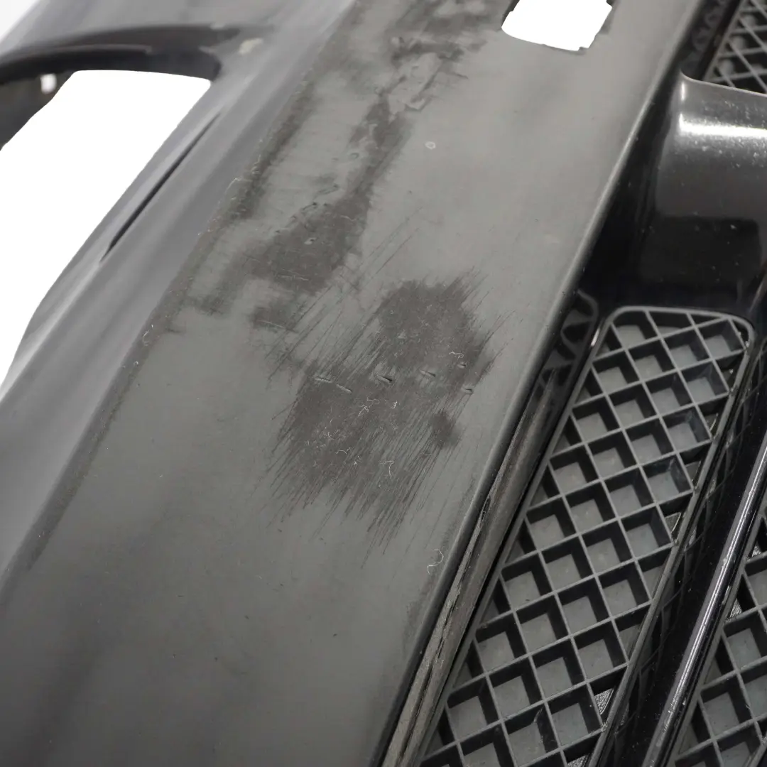 BMW 1 Series E82 E88 Complete Front Bumper Trim Schwarz 2 Black - 668 - SKU 0036079-SCH - Part number 0036079