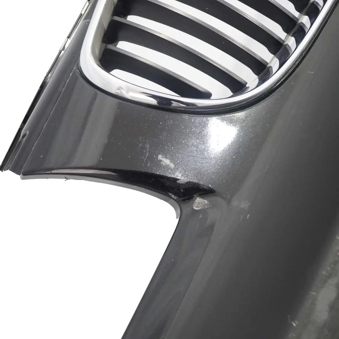 BMW E82 E88 Zderzak Przedni Przód Schwarz II - SKU 0036079-SCH - Numer Części 0036079