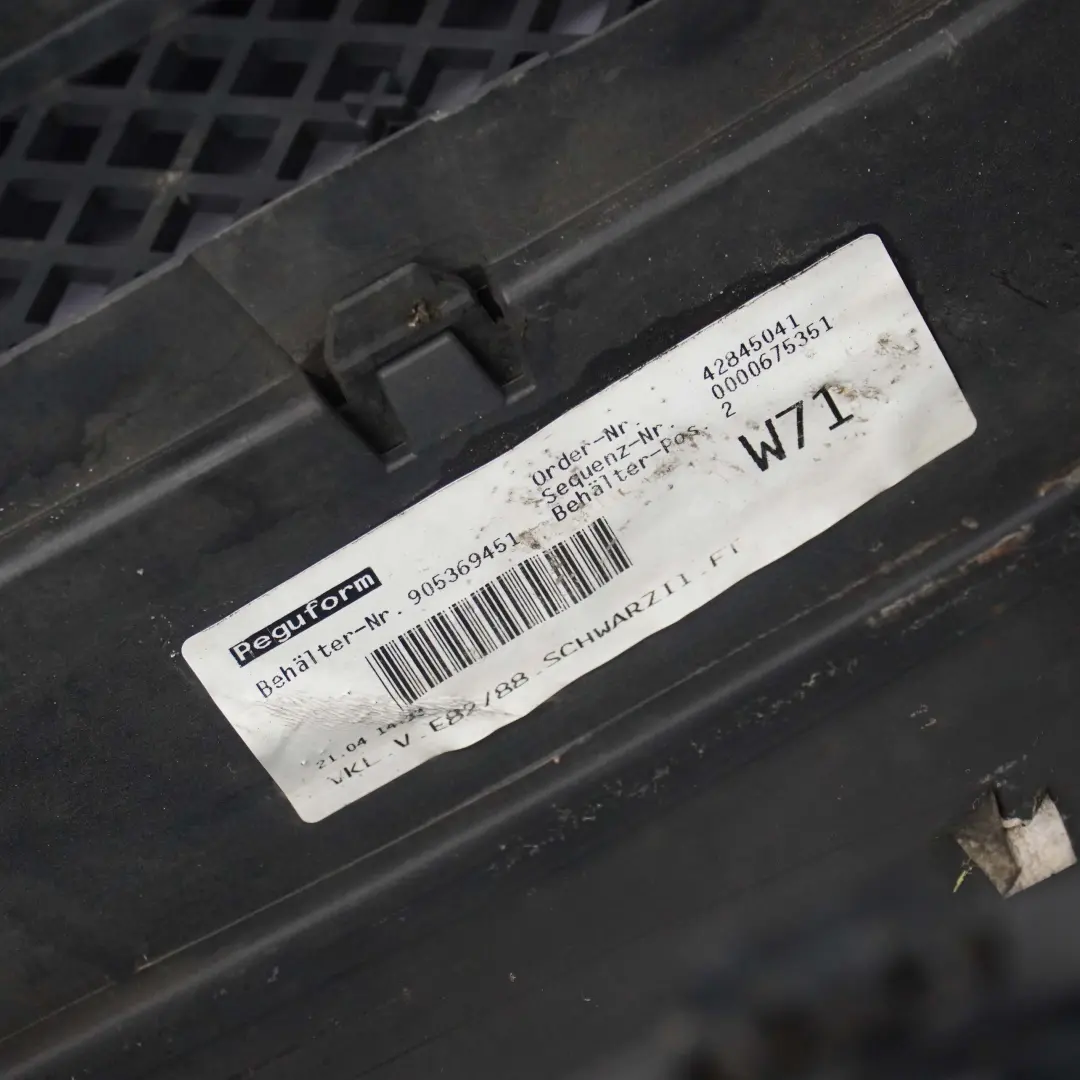 BMW E82 E88 Zderzak Przedni Przód Schwarz II - SKU 0036079-SCH - Numer Części 0036079