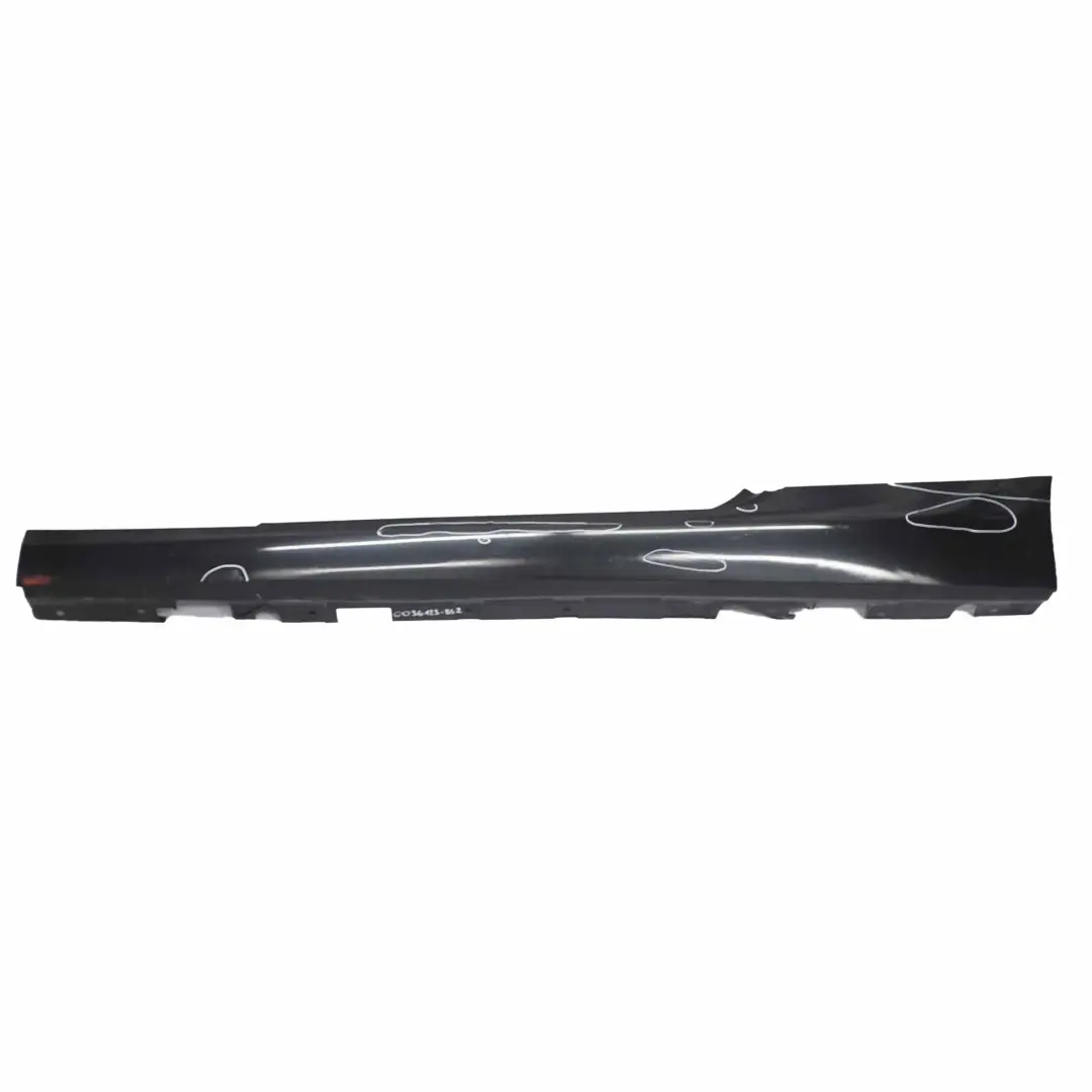 BMW E92 E93 Side Skirt M Sport Sill Strip Cover Left N/S Black Sapphire - 475 - SKU 0036123-BS2 - Part number 0036123
