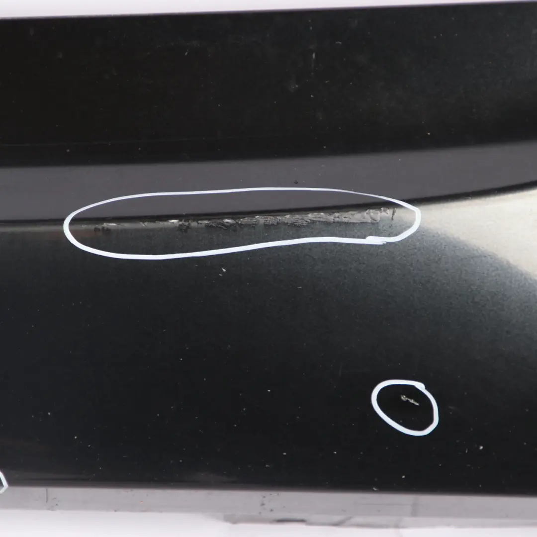 BMW E92 E93 Side Skirt M Sport Sill Strip Cover Left N/S Black Sapphire - 475 - SKU 0036123-BS3 - Part number 0036123