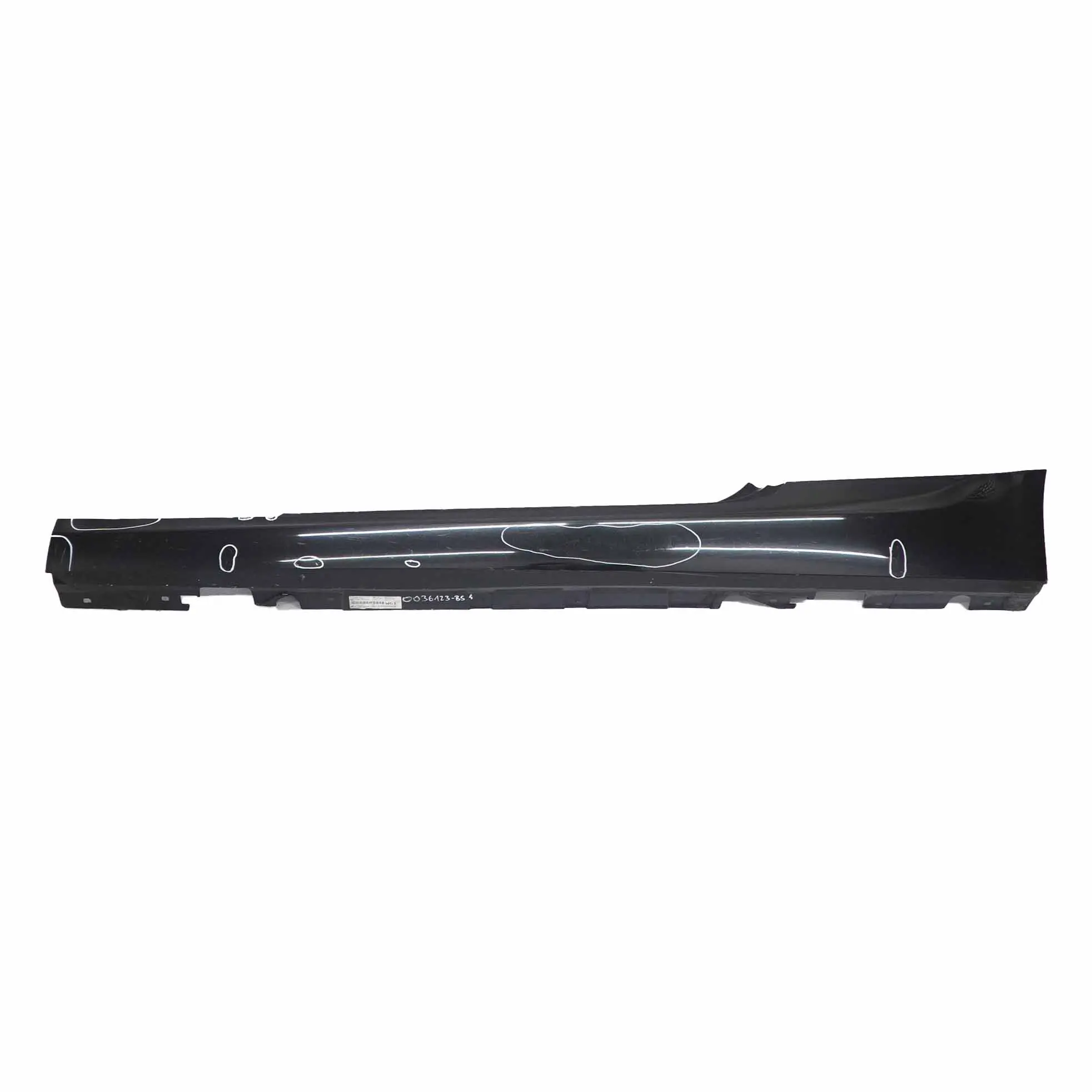BMW E92 E93 Gonna laterale M Sport Coprire davanzale sinistra Nero Zaffiro
