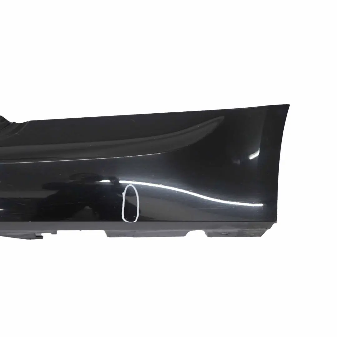 BMW E92 E93 Faldon lateral M Sport Sill Strip Cover Izquierda Negro Zafiro - 475 - SKU 0036123-BS4 - Número de pieza 0036123