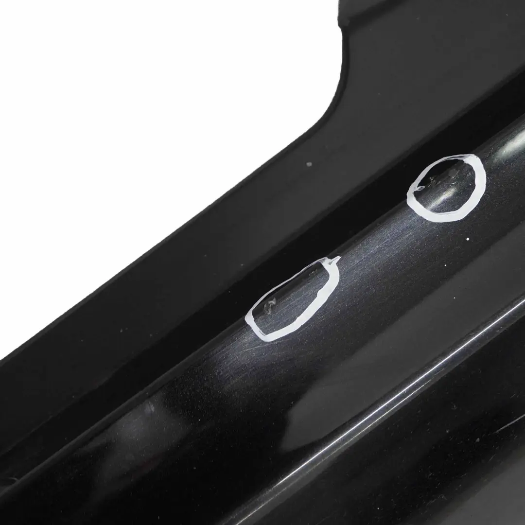 BMW E92 E93 Side Skirt M Sport Sill Strip Cover Left N/S Black Sapphire - 475 - SKU 0036123-BS4 - Part number 0036123