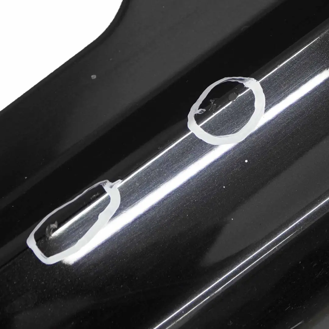 BMW E92 E93 Faldon lateral M Sport Sill Strip Cover Izquierda Negro Zafiro - 475 - SKU 0036123-BS4 - Número de pieza 0036123