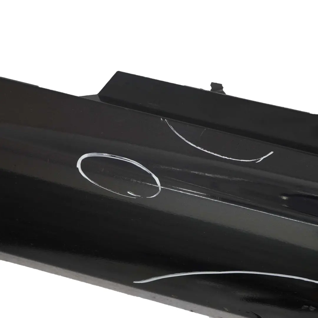 BMW 3 E92 E93 M Sport Bande de seuil laterale gauche Noir Saphir - 475 - SKU 0036123-BS - Numéro de pièce 0036123