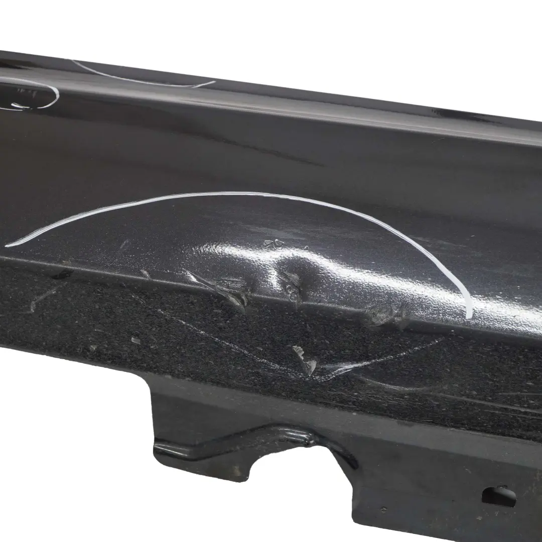 BMW 3 E92 E93 M Sport Bande de seuil laterale gauche Noir Saphir - 475 - SKU 0036123-BS - Numéro de pièce 0036123
