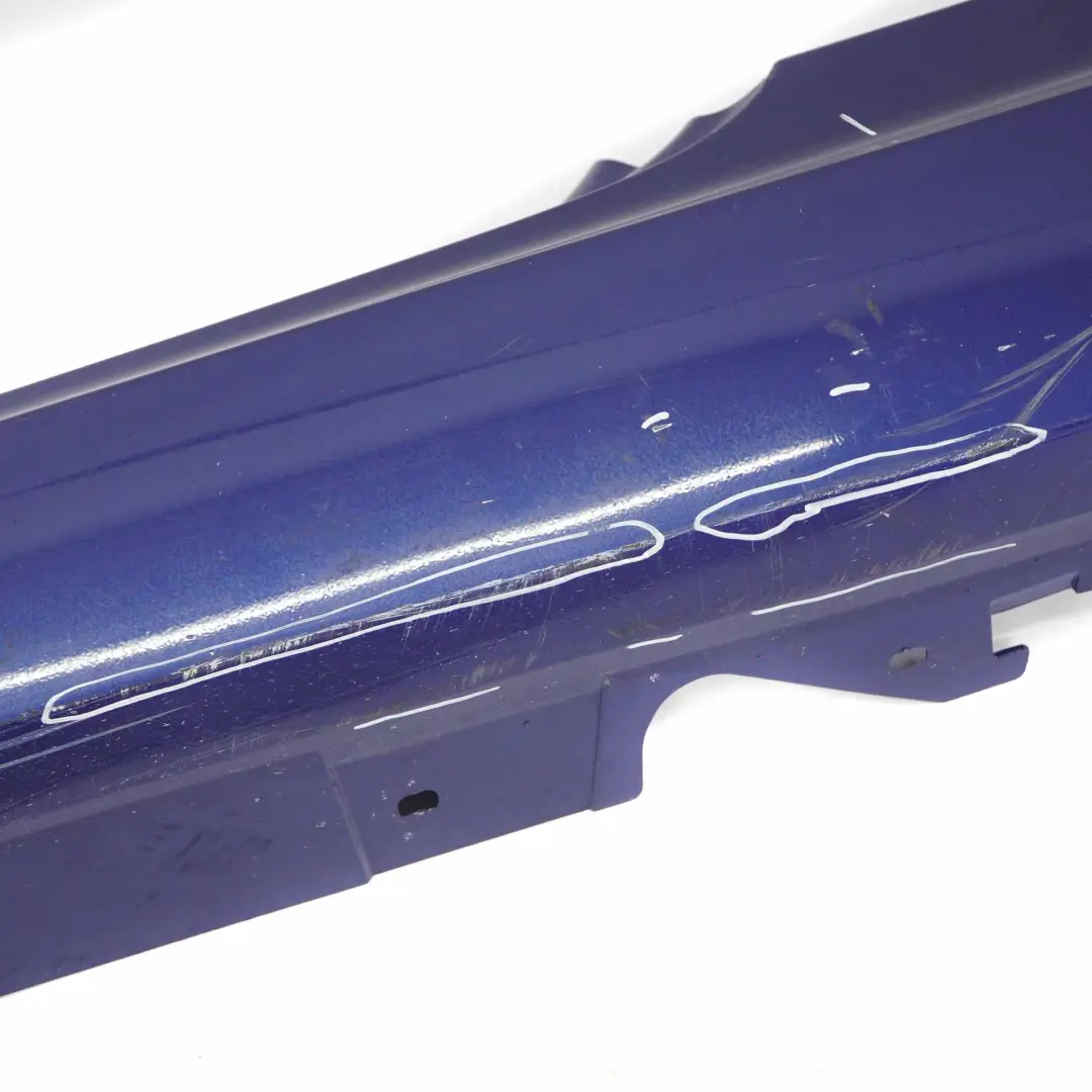 BMW E92 E93 M Sport Sill Strip Side Skirt Left N/S Le Mans Blau Blue - 381 - SKU 0036123-LMB - Part number 0036123