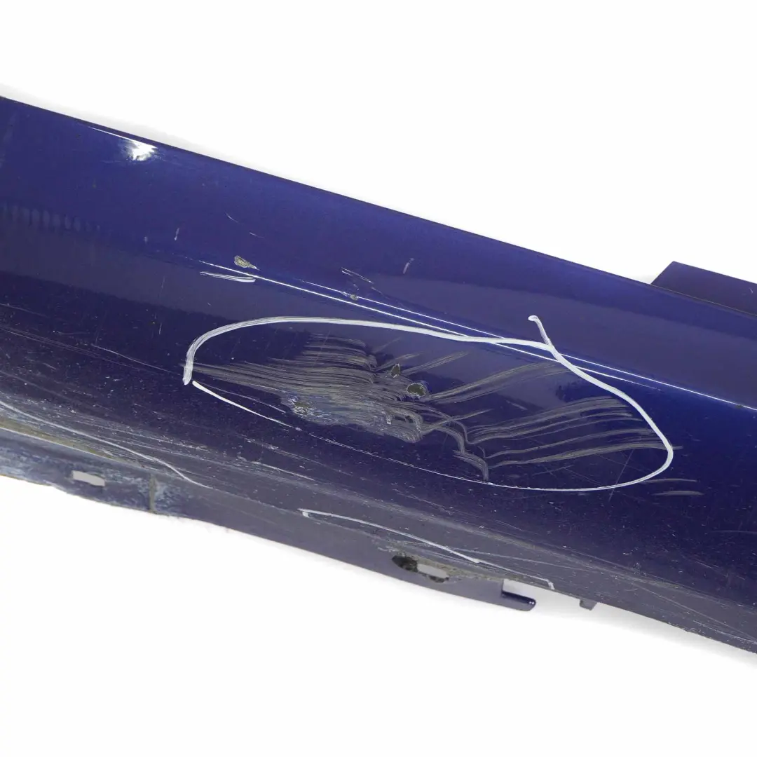 BMW E92 E93 M Sport Listón de umbral Faldón Lateral Izquierdo Le Mans Blau - 381 - SKU 0036123-LMB - Número de pieza 0036123